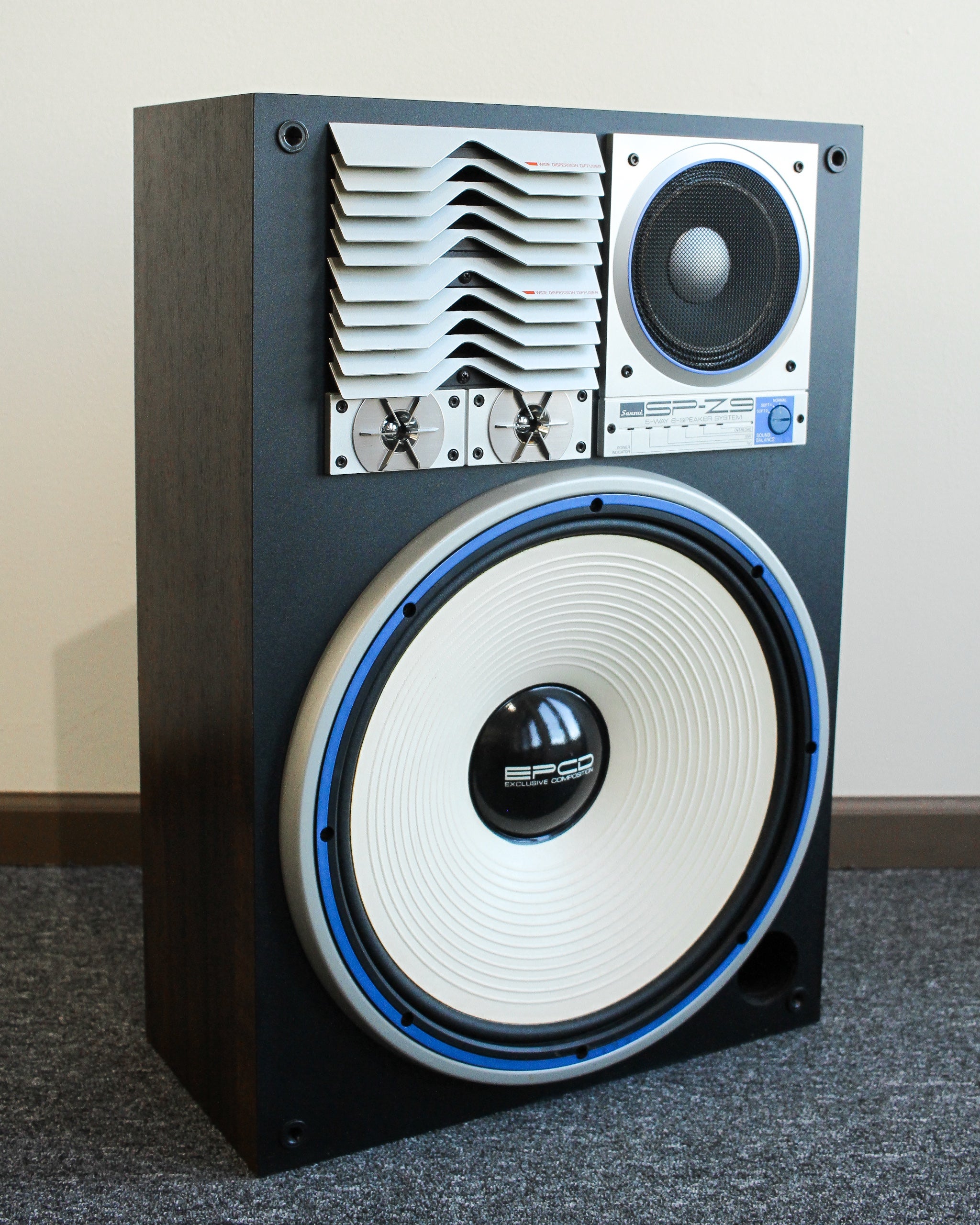 Sansui SP-Z9 5-way Loudspeaker System | The Vinyl Stop